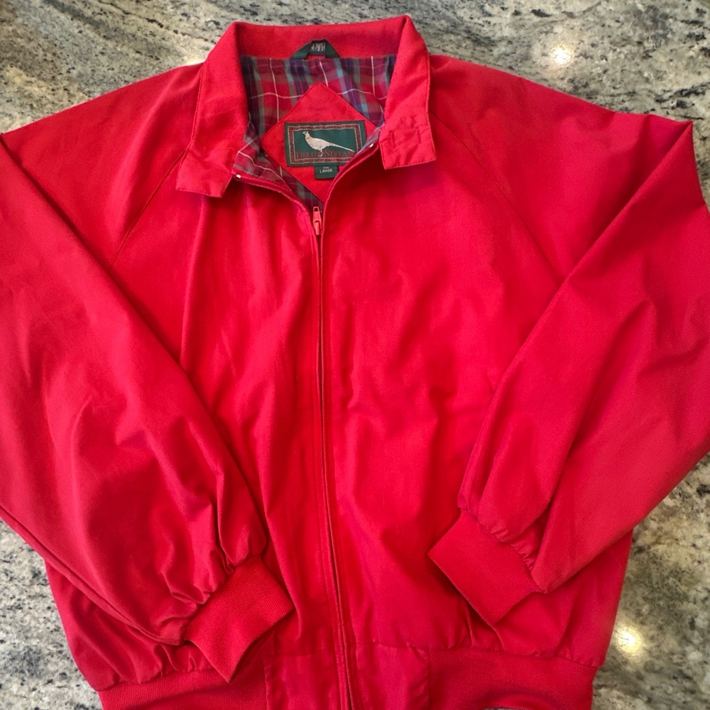 Field & Stream Vibrant Red Windbreaker
